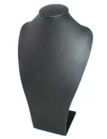 Buste Présentation pour Colliers en Similicuir 28 cm 