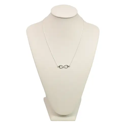 Collier Sigle Infini en Argent 925/1000 