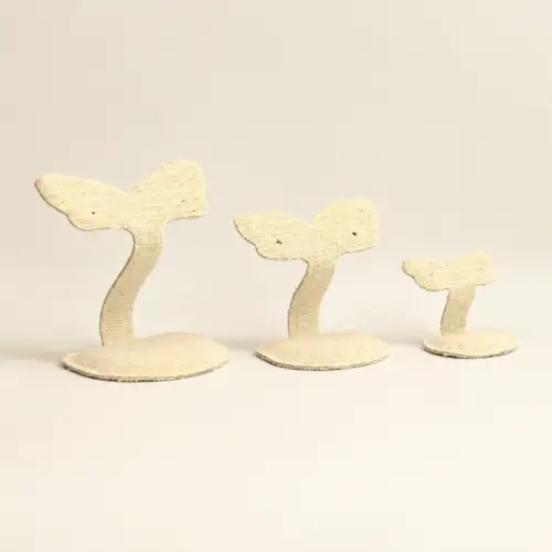 Arbre Papillon en Coton pour Boucles d'Oreilles 