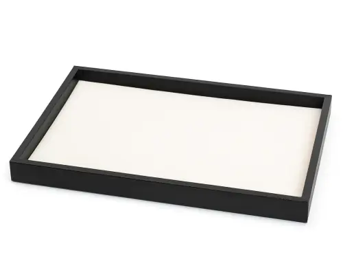 Plateau Présentation Bijoux Fond Plat 25 x 18 cm 