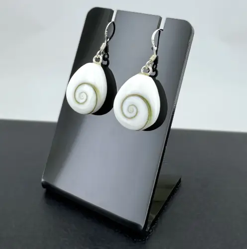 Boucles d'Oreilles Oeil de Sainte Lucie Gouttes - 19 mm 