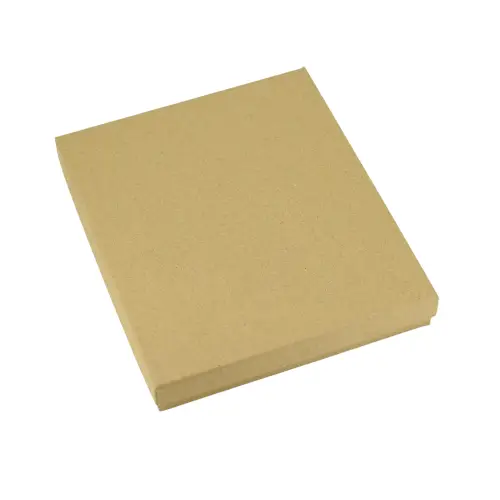 Lot de 6 Boîtes Cadeau Universelles Kraft Mousse Noire - 16 x 19 x 2,7 cm 