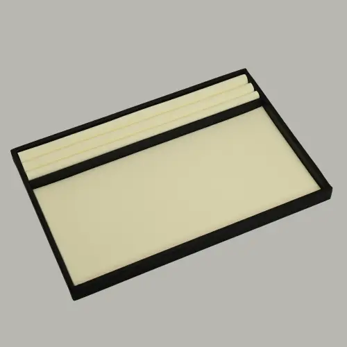 Plateau démonstration Bagues / Bijoux en Similicuir 