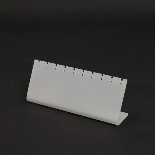 5 Présentoirs Bijoux pour Boucles d'Oreilles Puces - 10 x 4 cm 