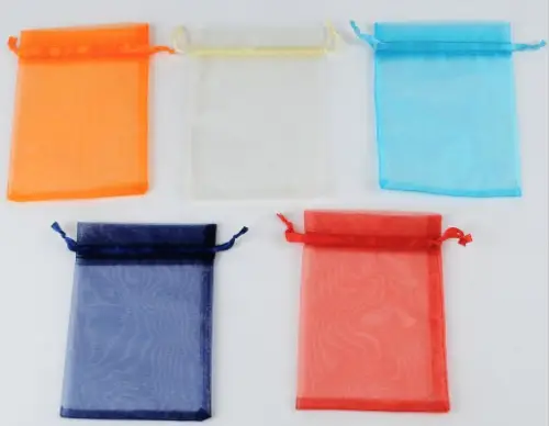 Lot de 10 000 Sacs en Organza 12 x 23 cm - Couleurs au Choix 