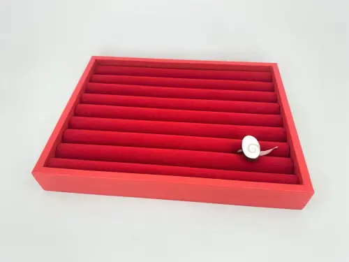 Plateau à Sillons de Présentation pour Bagues 