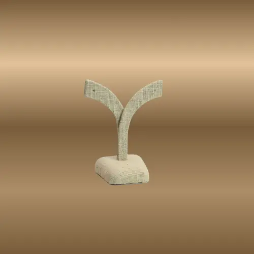 Arbre pour Présentation Boucles d'Oreilles en Coton 