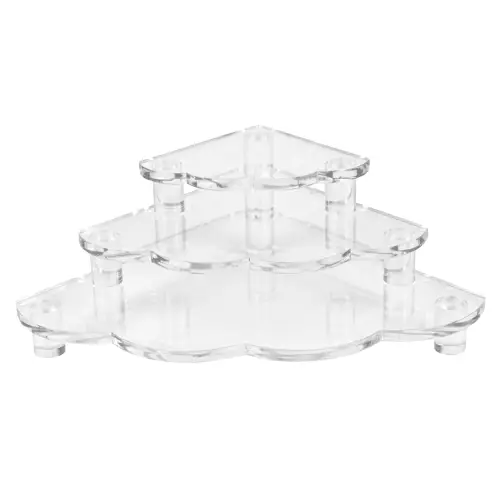 Tablettes Vitrine en Acrylique 3 niveaux - K144 