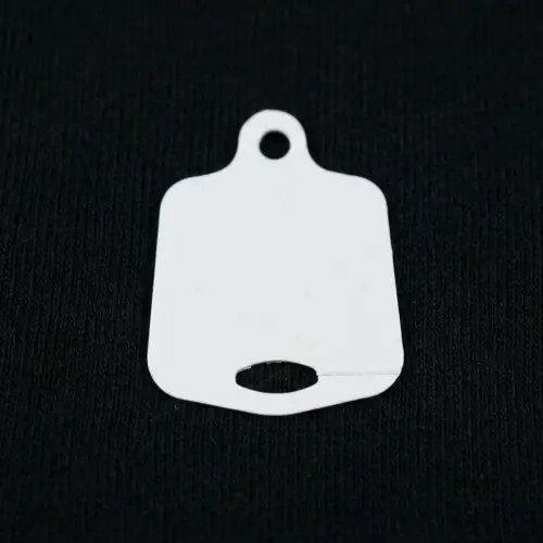 100 Etiquettes à Prix Fendues pour Pendentif 