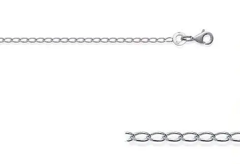 Lot de 3 Chaines Maille Cheval Diamantée  - 3 Tailles - ARC130 