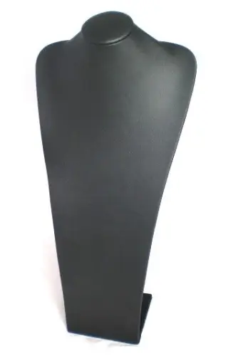 Long Buste Similicuir pour Colliers Sautoirs-  41 cm 