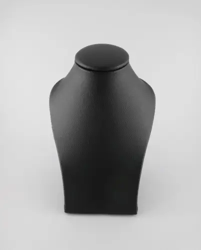 Buste Présentation pour Colliers en Similicuir 14 cm 