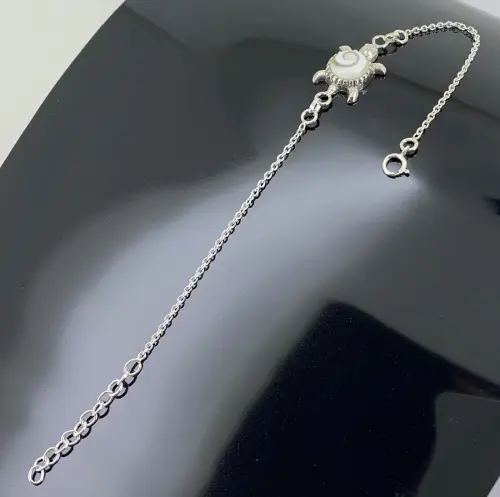Bracelet Oeil de Sainte Lucie et Argent Tortue 