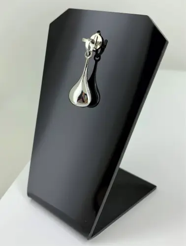 Pendentif Goutte Allongée en Argent 925 
