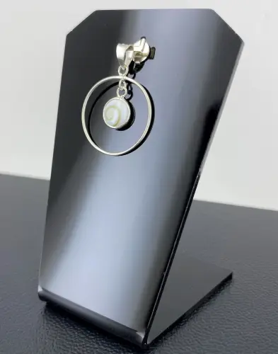 Pendentif Oeil de Sainte Lucie en Argent 925 