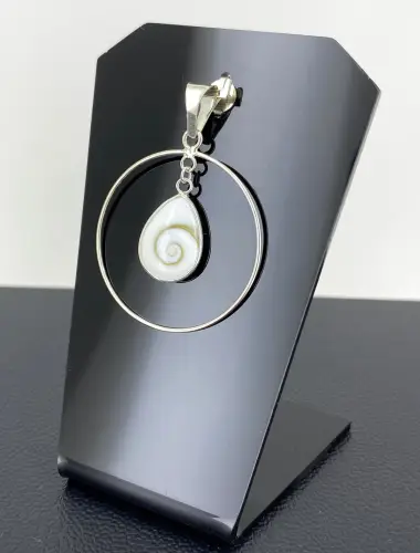 Pendentif Oeil de Sainte Lucie et Argent 92.5 